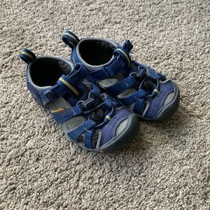 KEEN toddler sandals.